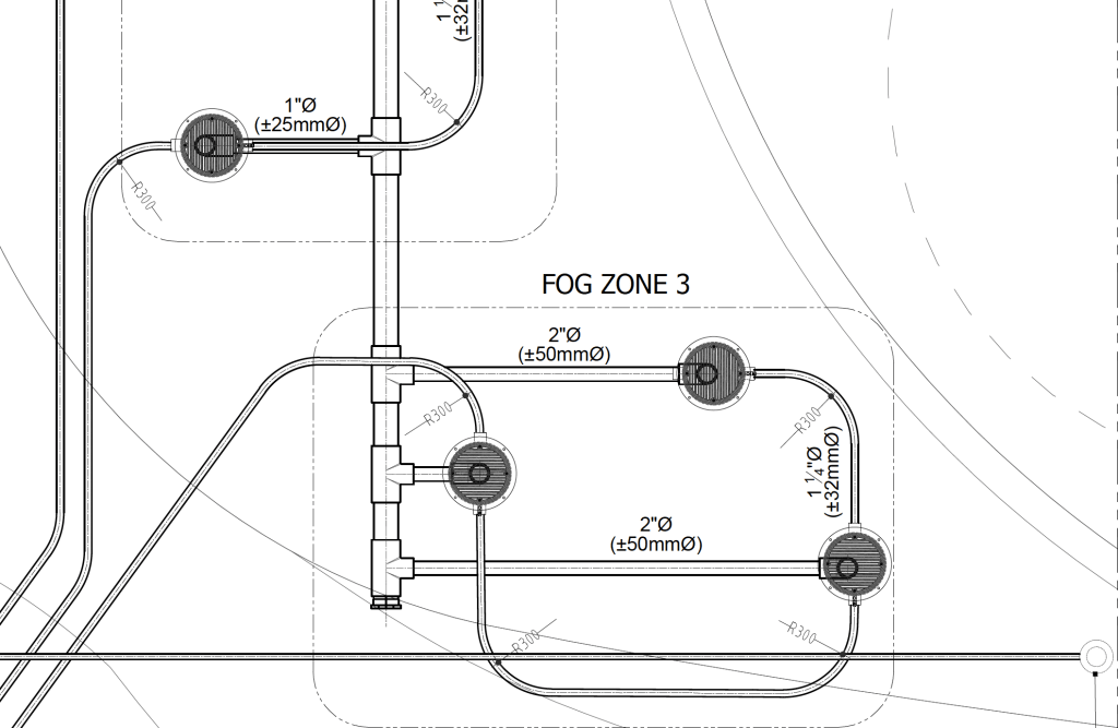 fog effect zones plan